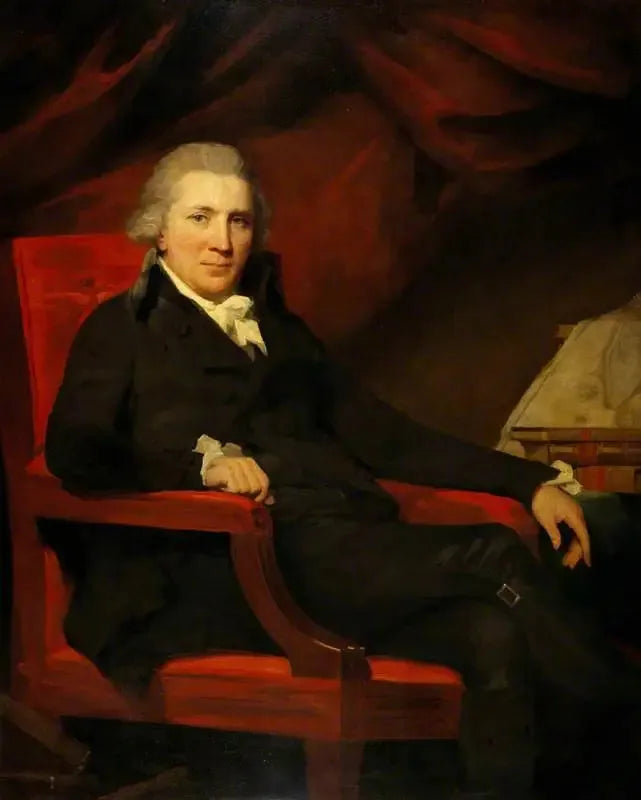 Professeur John Bruce, 1745 - 1826. Historien - Henry Raeburn image 1 copie de tableau peinte à la main