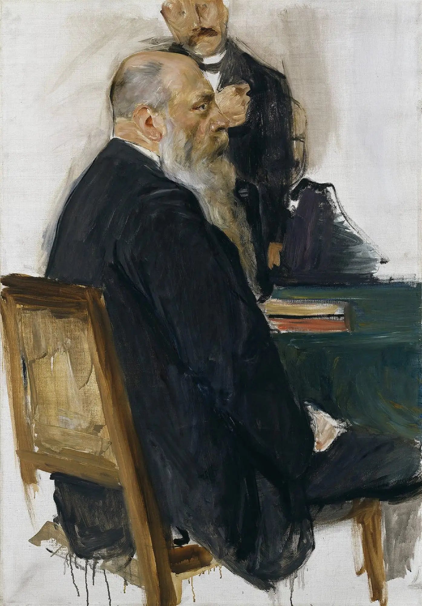 Professeur Max Eugen Hermann Dennstedt - Max Liebermann image 1 reproduction réalisée par Alpha Reproduction