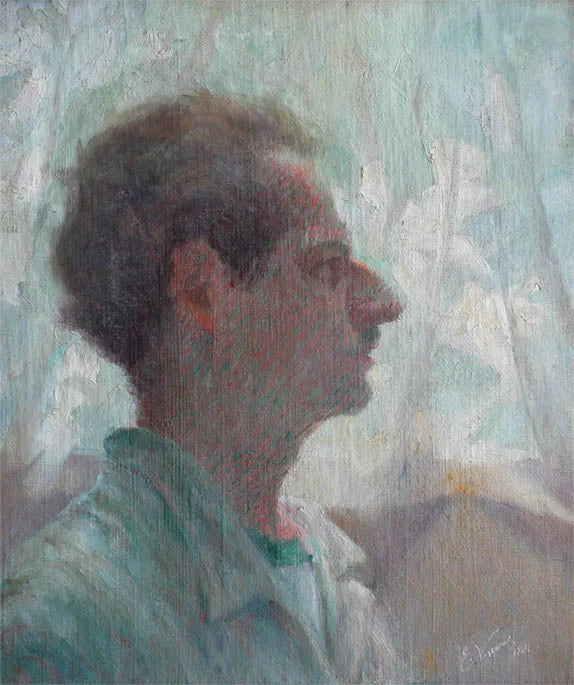 Profil de l'homme - Eliseu Visconti image 1 reproduction d’œuvre d’art à l’huile