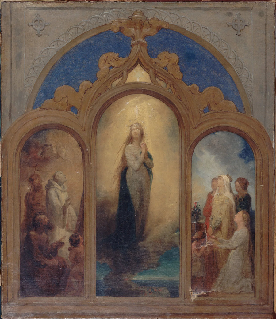 Projet pour un triptyque - Ary Scheffer