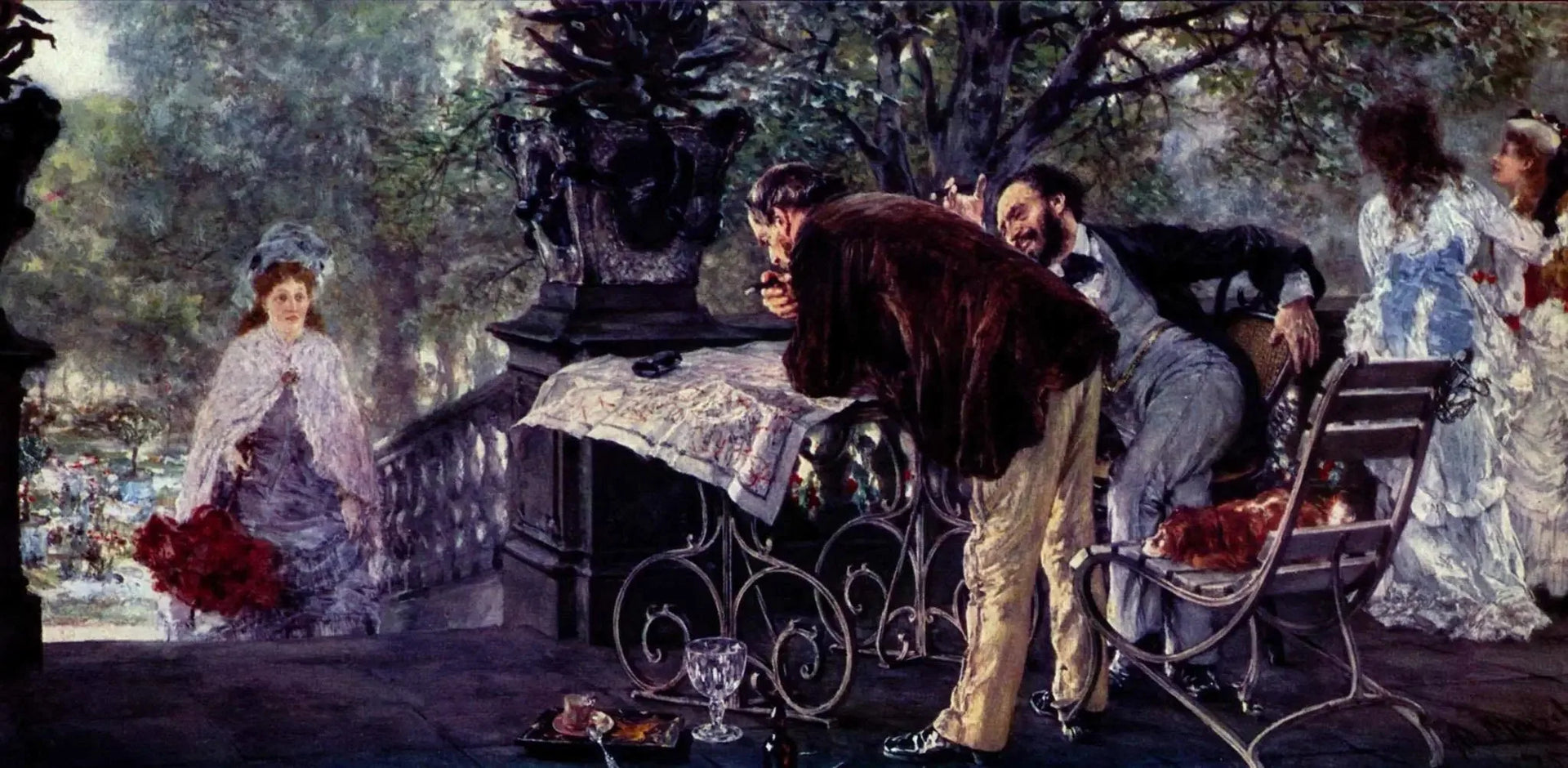 Projets de voyage - Adolph von Menzel image 1 reproduction réalisée par Alpha Reproduction