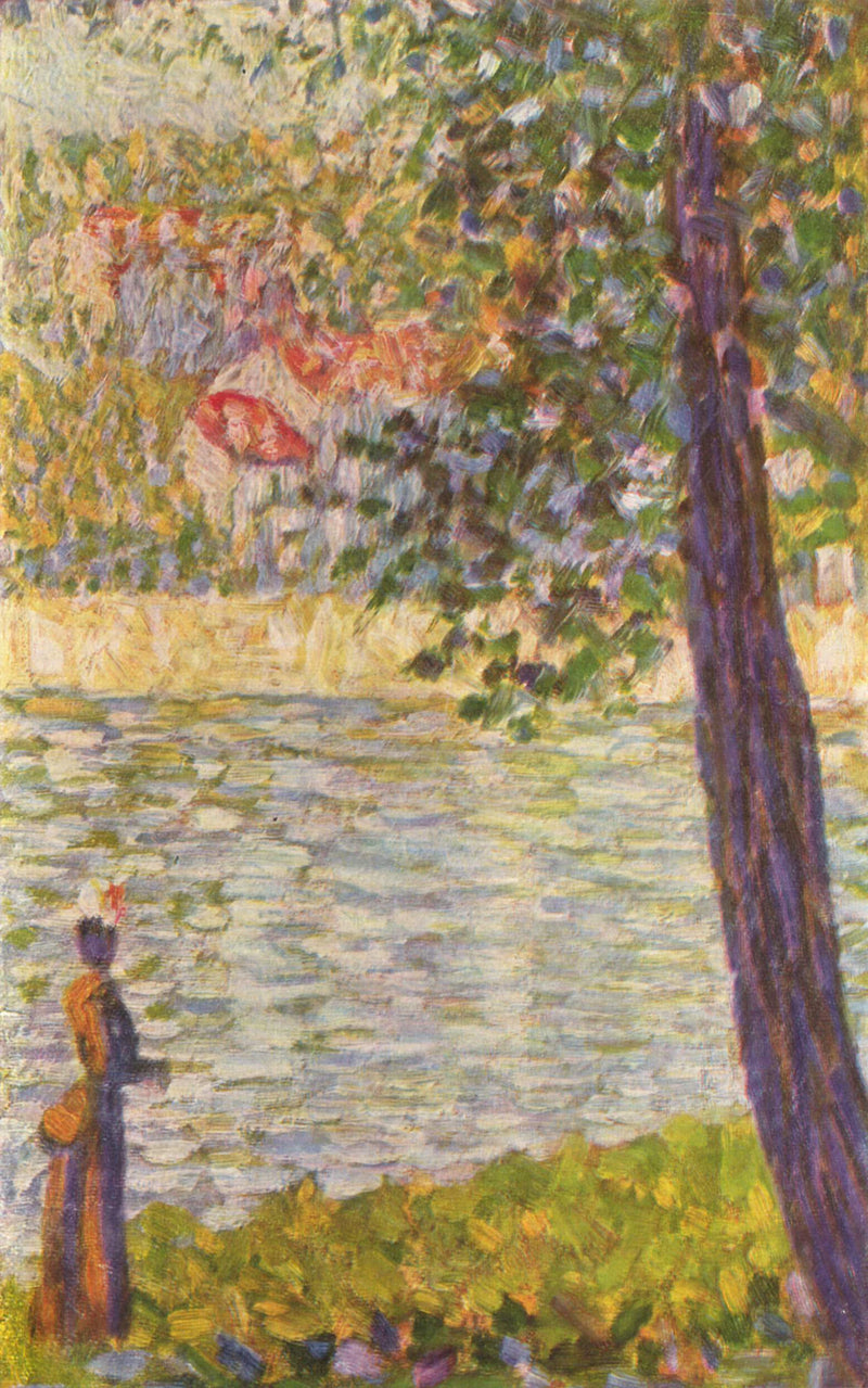 La promenade du matin - Georges Seurat