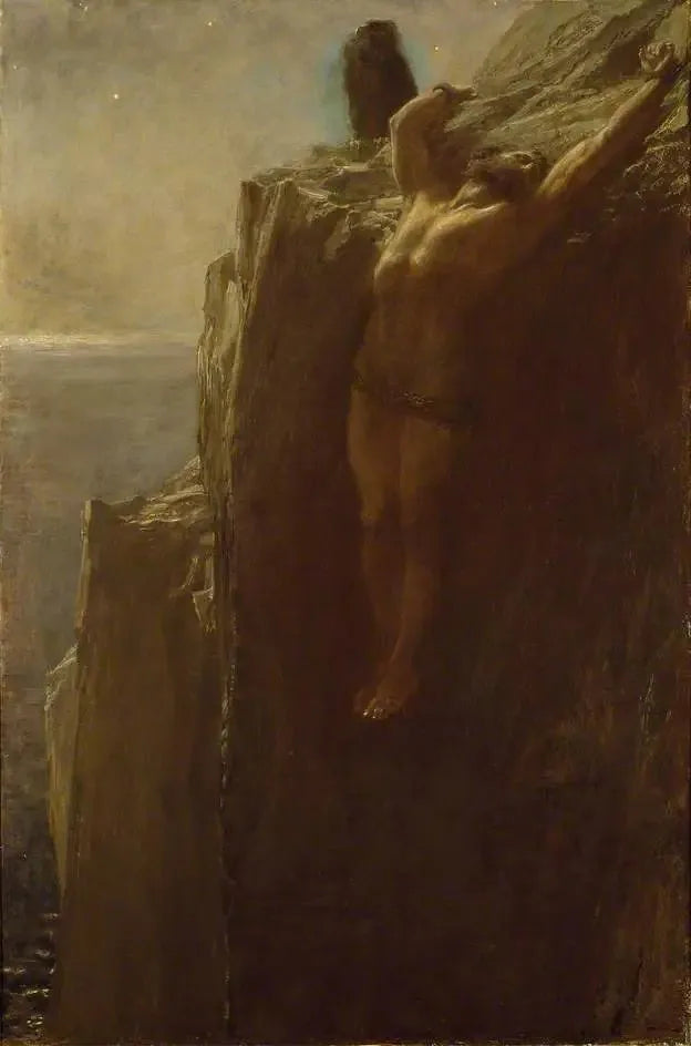 Prométhée - Briton Rivière