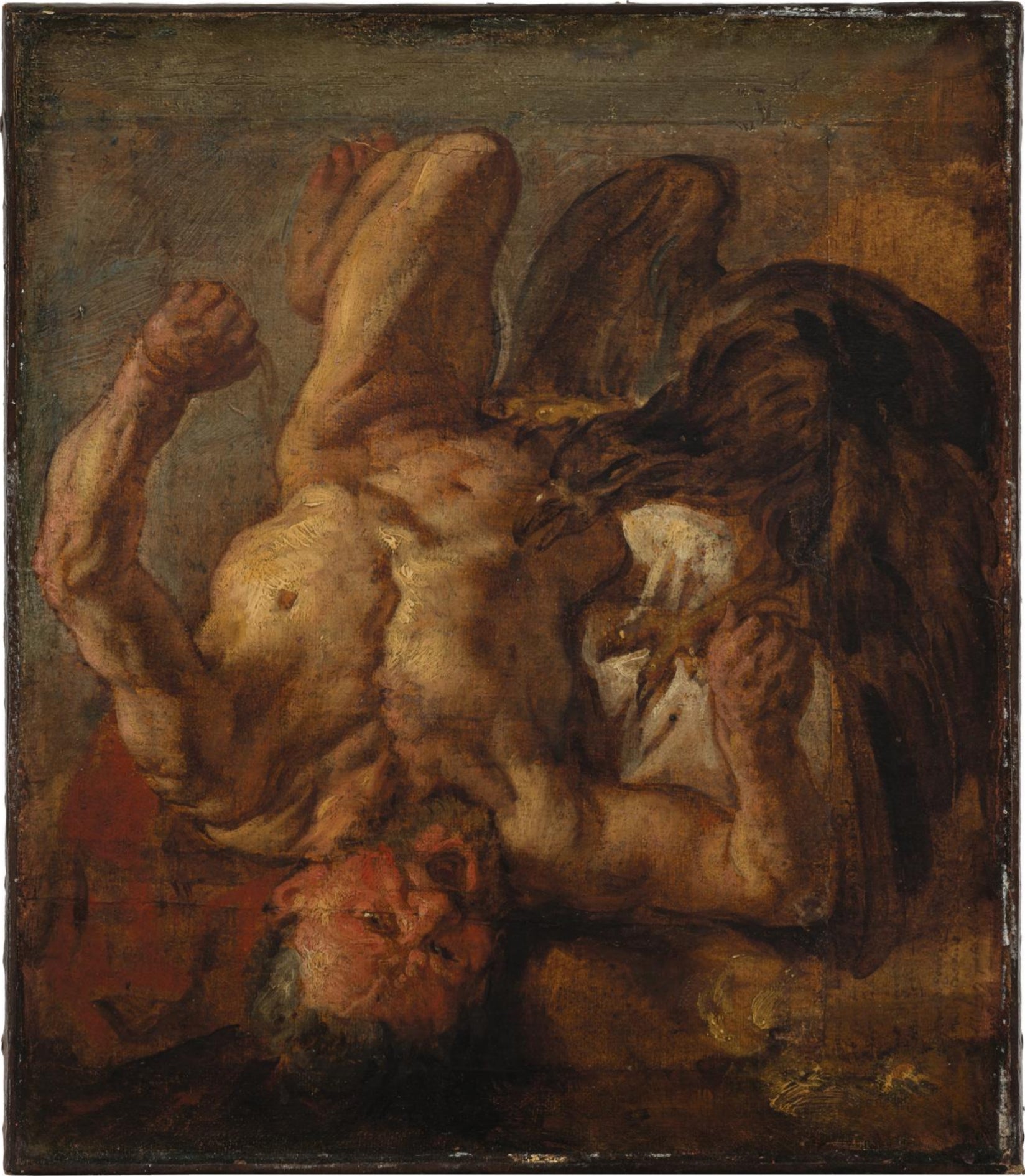 Prométhée lié - Jacob Jordaens image 1 reproduction artisanale de tableau