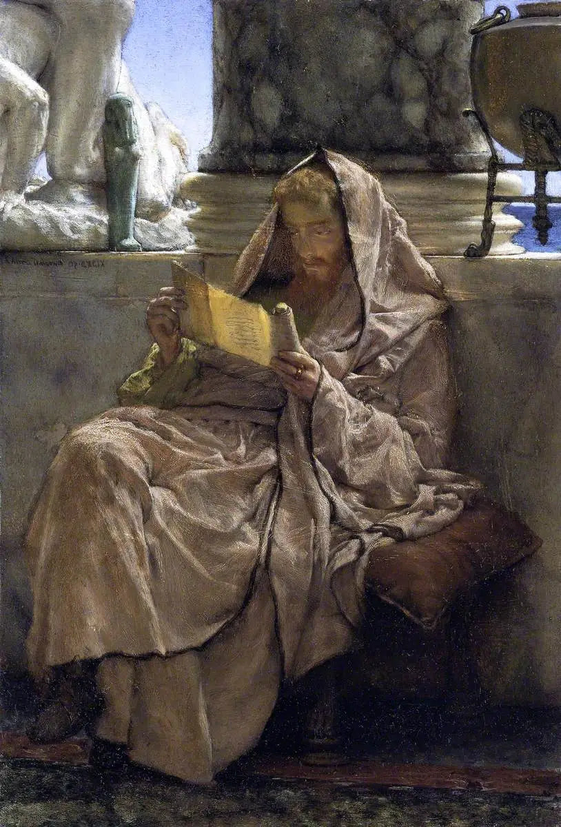 Prose - Lawrence Alma-Tadema image 1 copie peinte à la main à l’huile