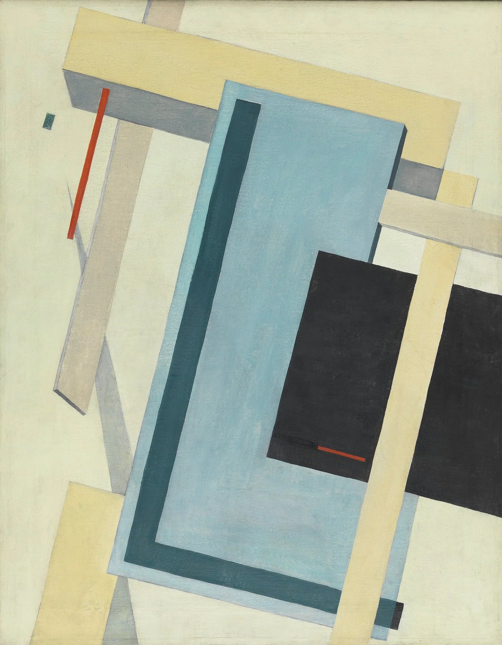 Proun 4 B - Lazar Lissitzky image 1 copie peinte à la main à l’huile