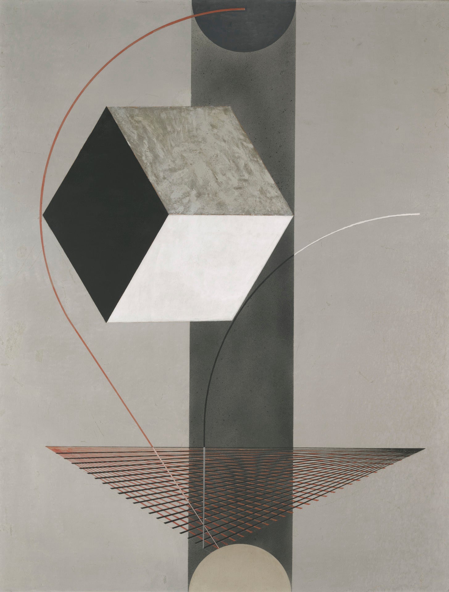 Proun 99 - Lazar Lissitzky image 1 reproduction artisanale de tableau