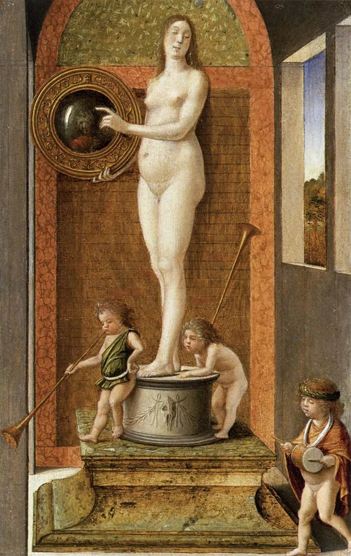 Prudence - Giovanni Bellini image 1 copie de tableau peinte à la main