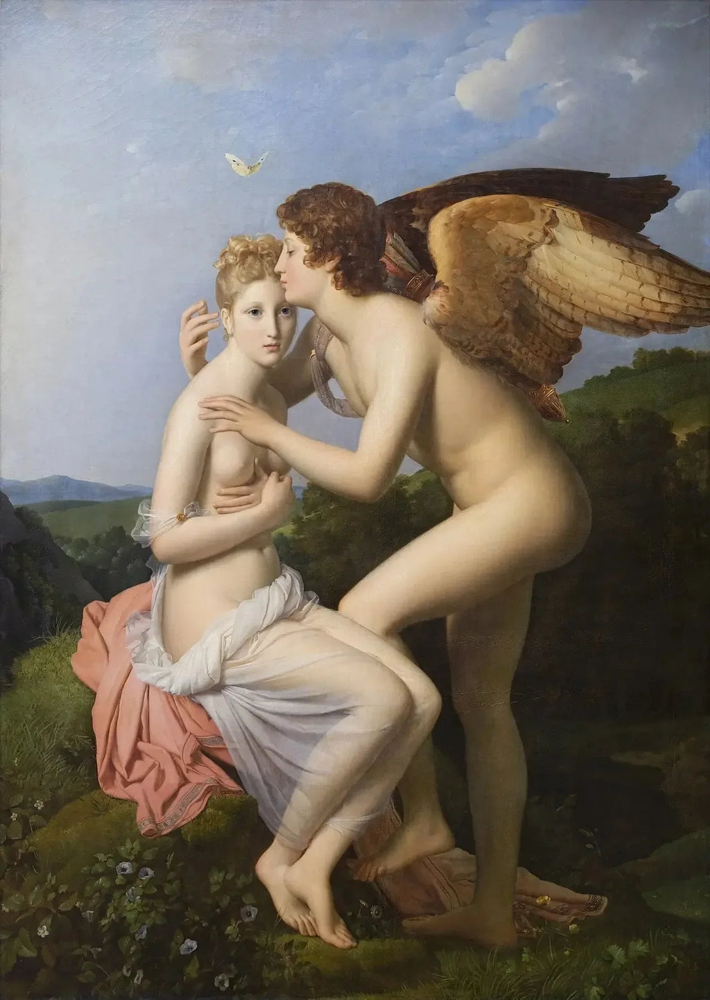 Psyché et l'Amour - François Gérard image 2 reproduction d’œuvre d’art à l’huile