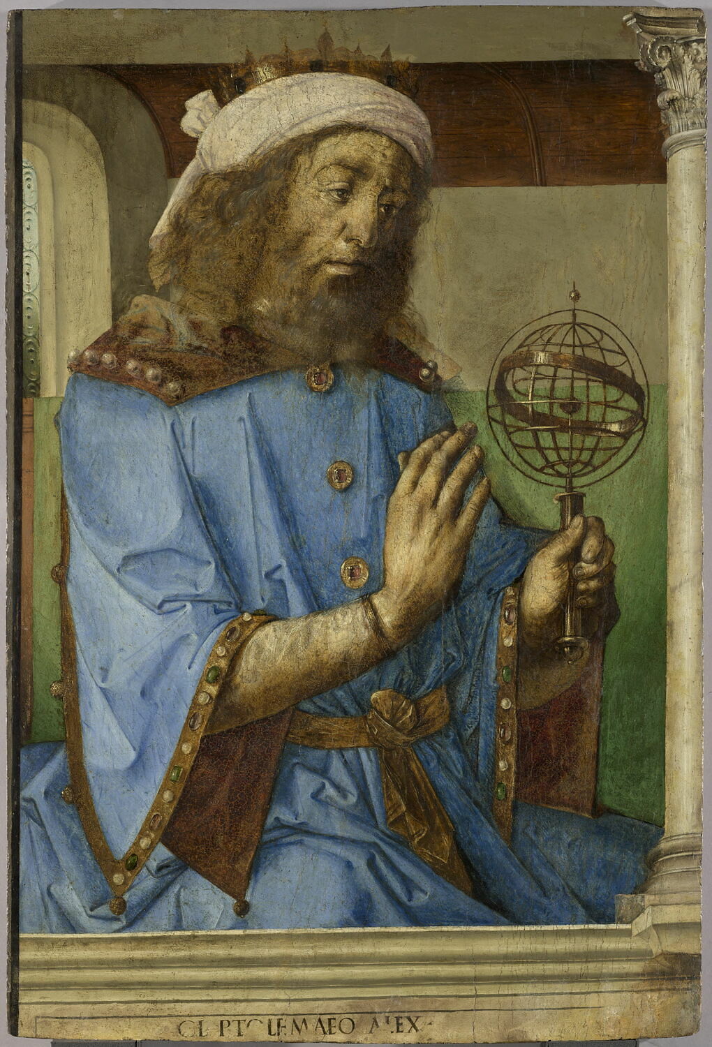 Ptolémée - Pedro Berruguete image 1 reproduction de peinture à l’huile