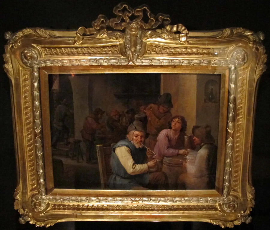 Pub de campagne hollandais - David Teniers le Jeune