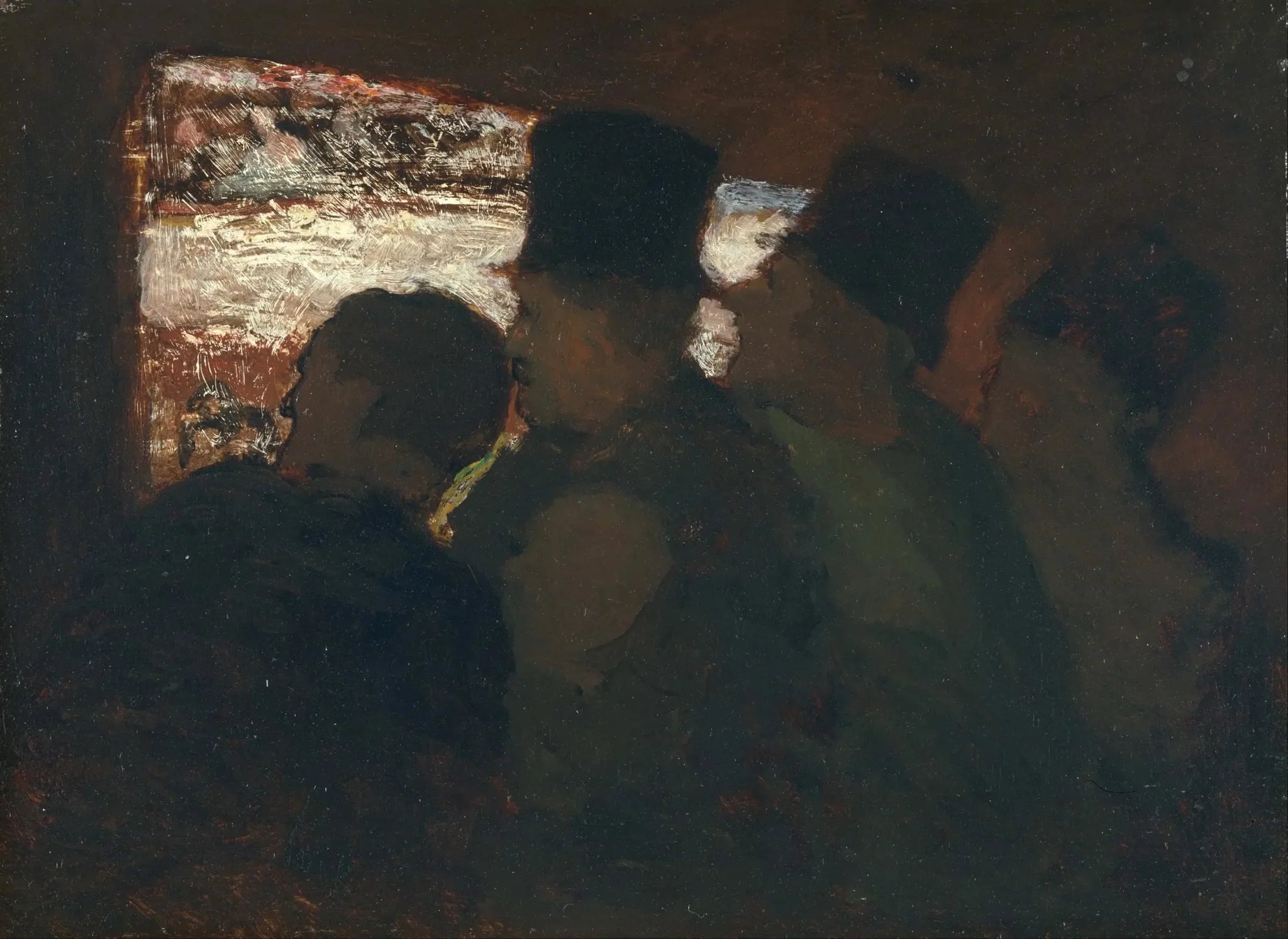 Public du théâtre - Honoré Daumier image 1 reproduction réalisée par Alpha Reproduction