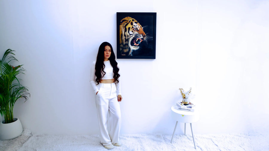 Puissance du Tigre | 50 x 70 cm