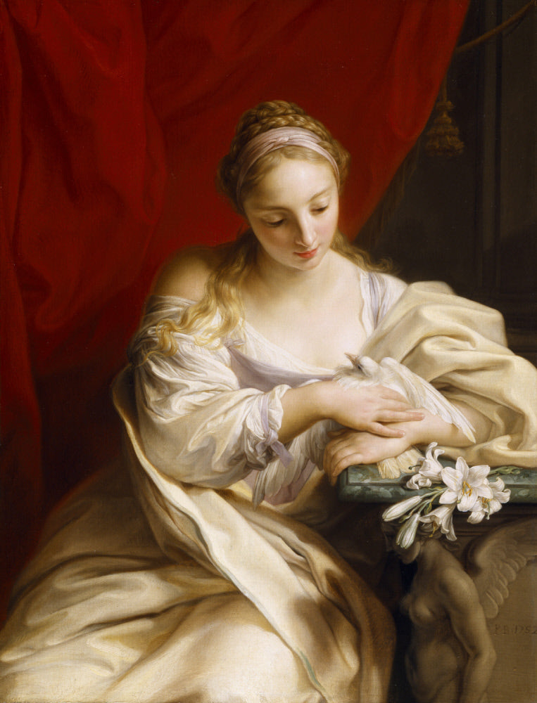 Pureté du cœur - Pompeo Batoni image 1 copie peinte à la main à l’huile