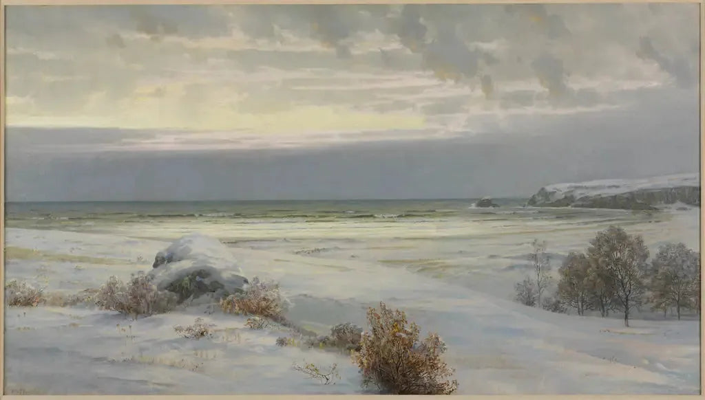 Purgatoire, près de Newport - William Trost Richards image 1 copie peinte à la main à l’huile