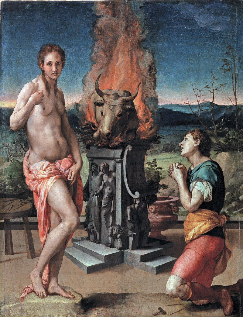 Pygmalion et Galatée - Bronzino