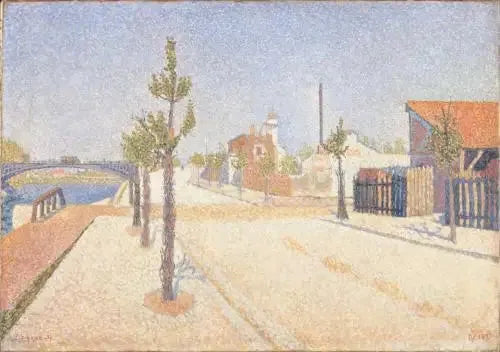 Quai de Clichy, soleil - Paul Signac