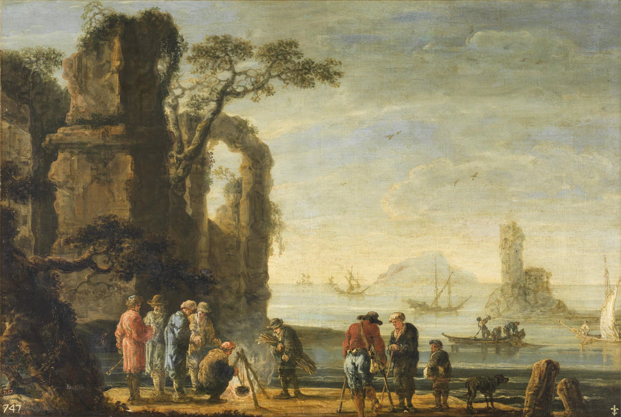Un quai - Jan de Momper