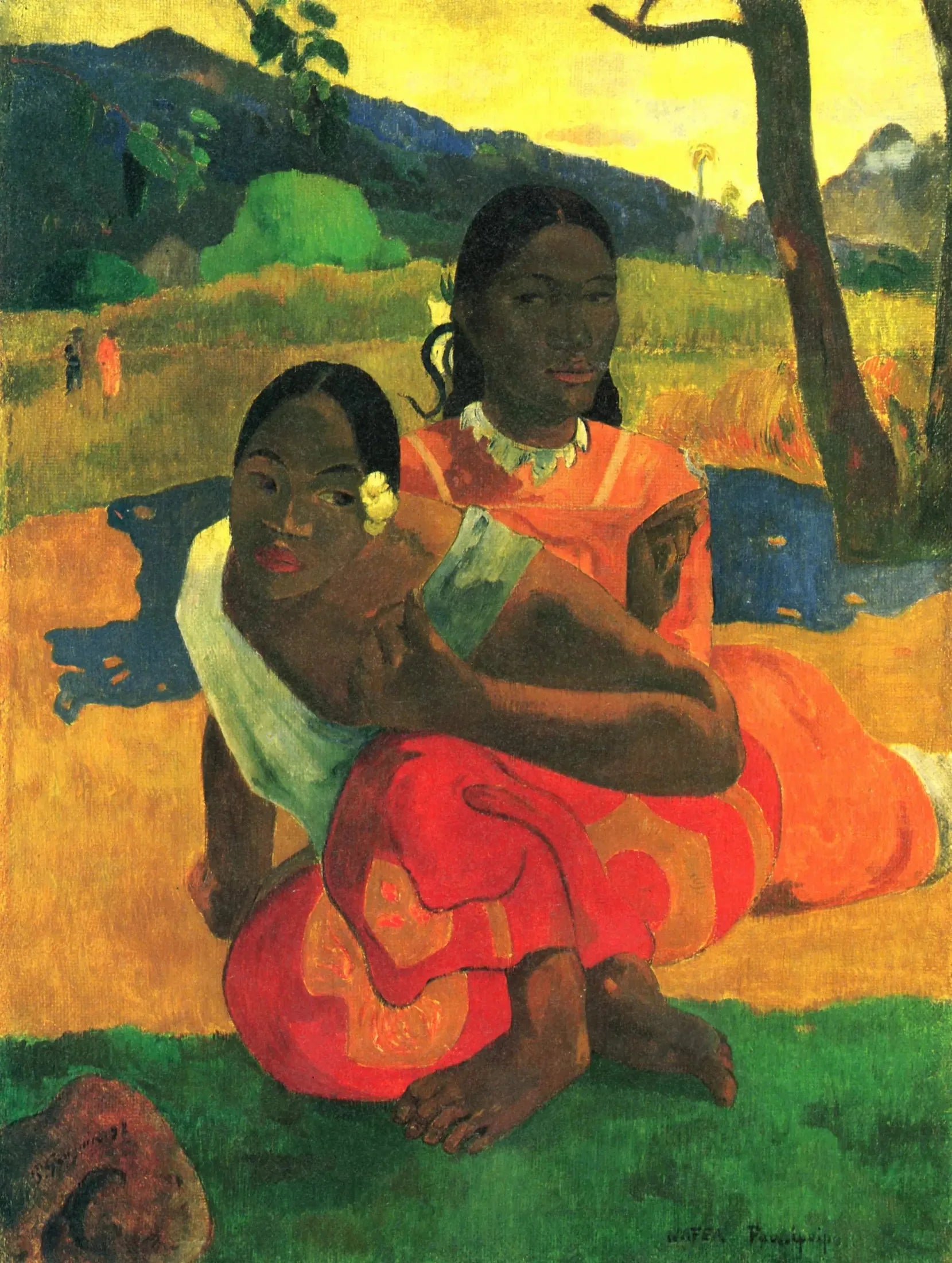 Quand te maries-tu ? - Paul Gauguin image 1 tableau peint à l’huile sur toile