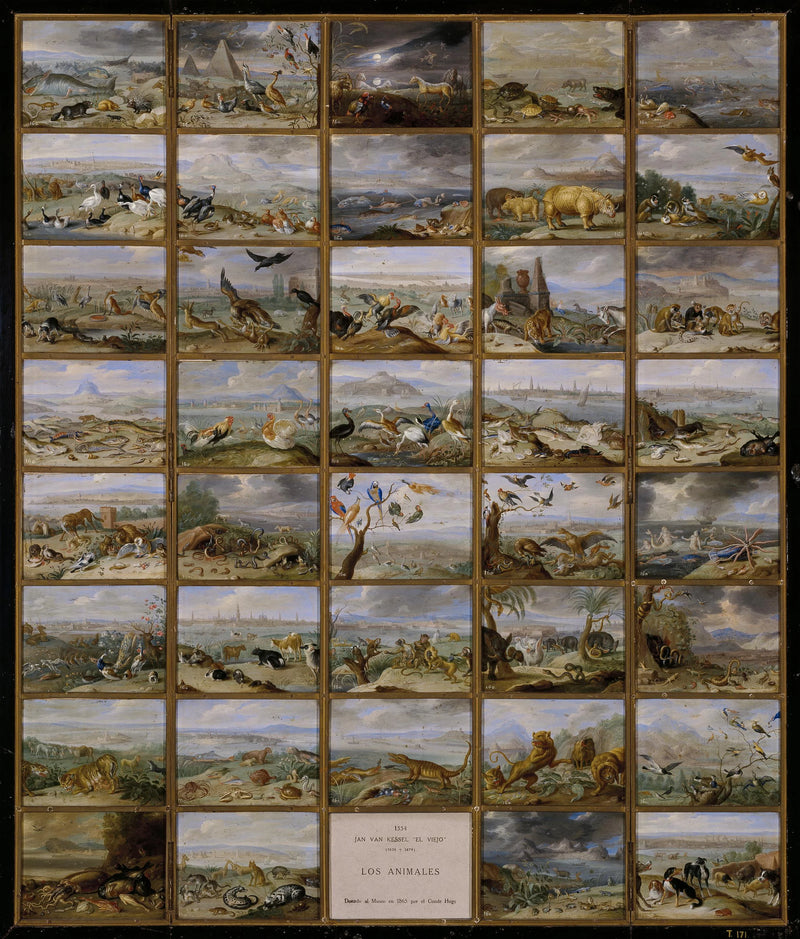Les quatre parties du monde - Jan van Kessel