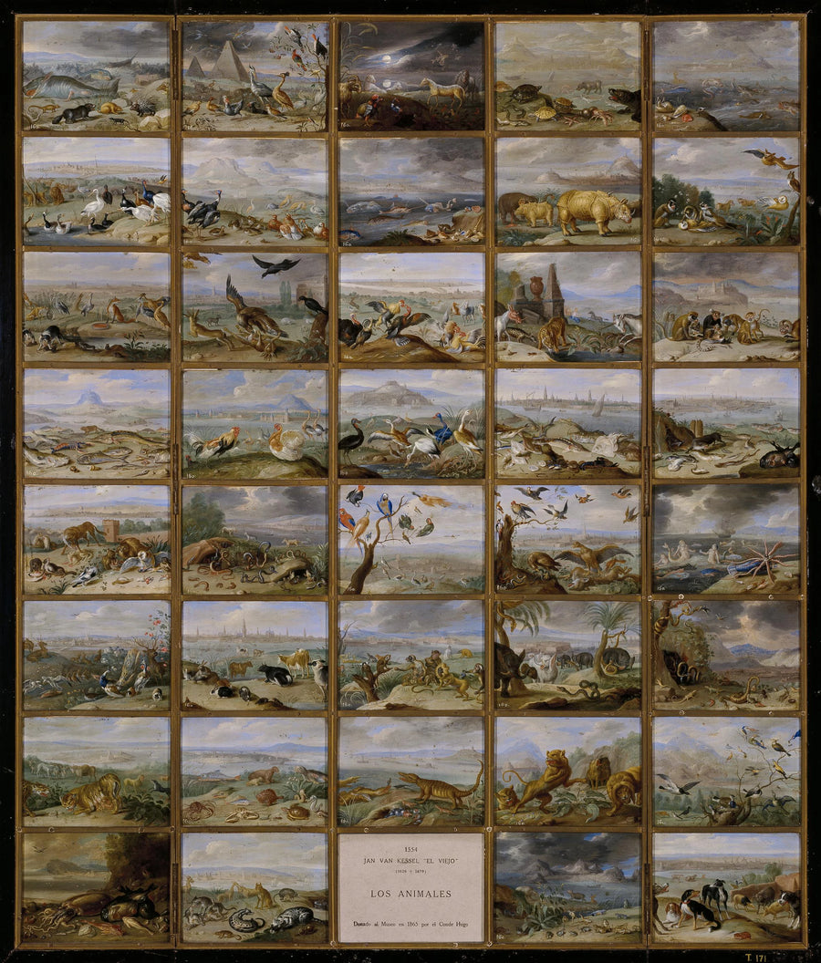 Les quatre parties du monde - Jan van Kessel