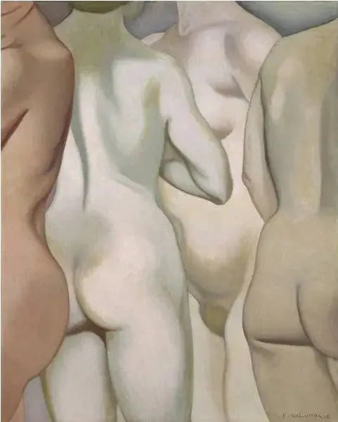 Quatre torses - Félix Vallotton image 1 tableau peint à l’huile sur toile