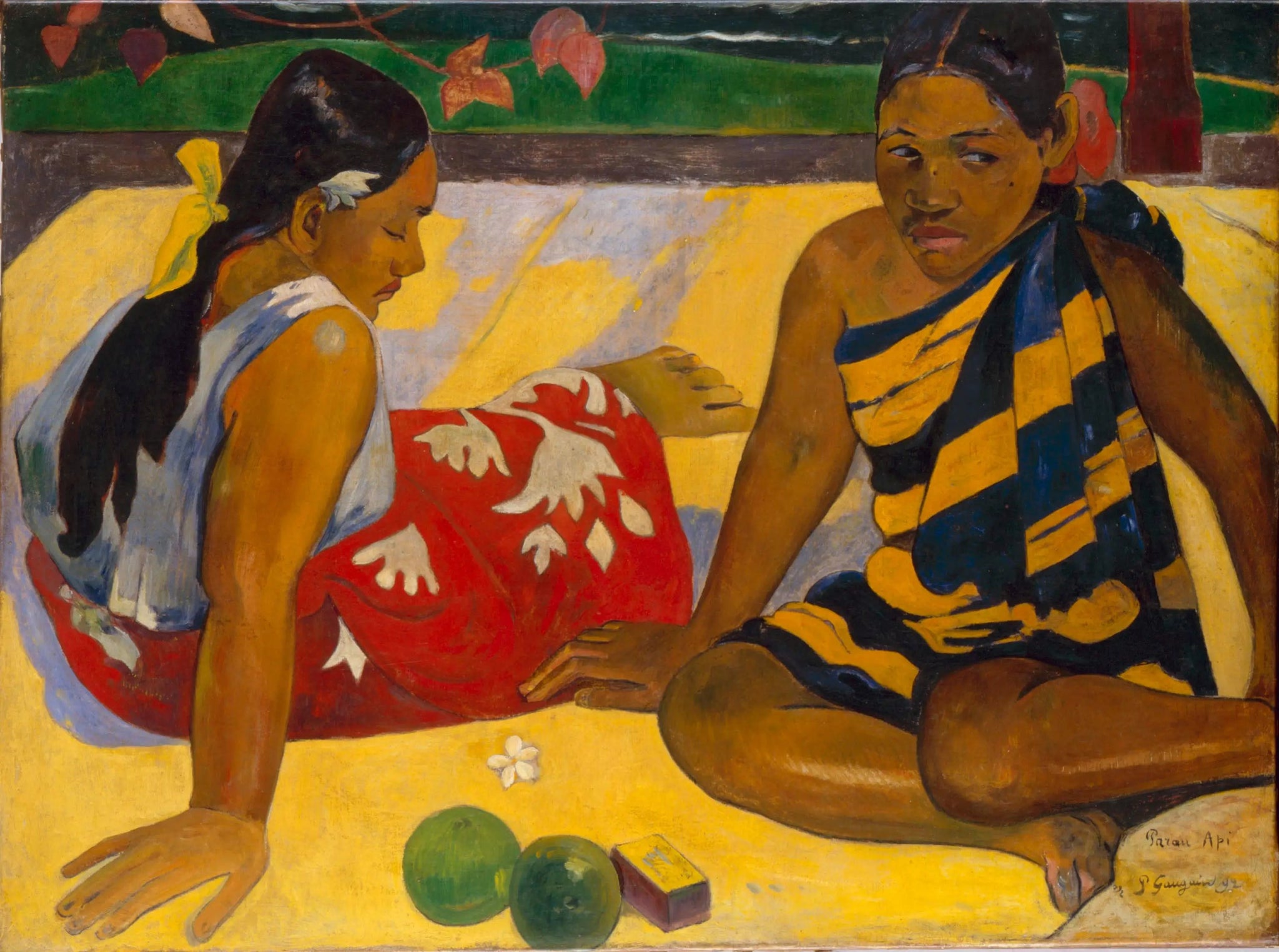 Quelles nouvelles ? - Paul Gauguin image 1 reproduction réalisée par Alpha Reproduction