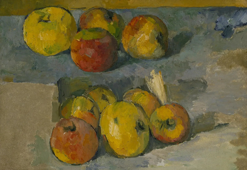 Quelques pommes - Paul Cézanne