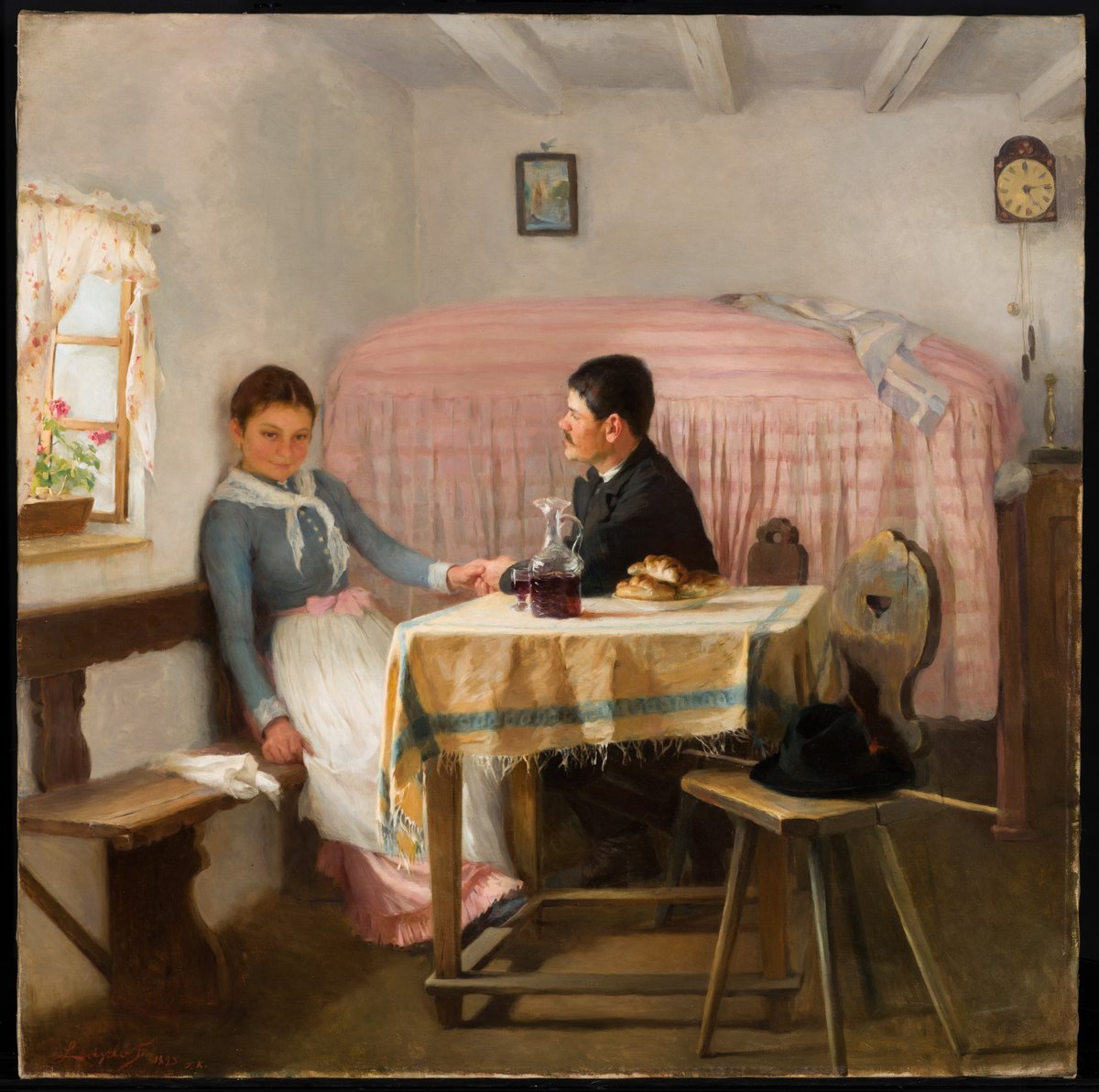 Question sérieuse - Philip de László image 1 reproduction artisanale de tableau