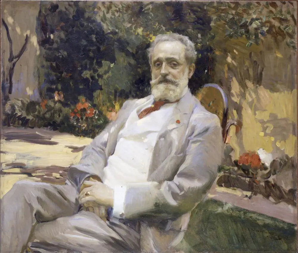 Raimundo de Madrazo y Garreta - Joaquín Sorolla image 1 copie peinte à la main à l’huile