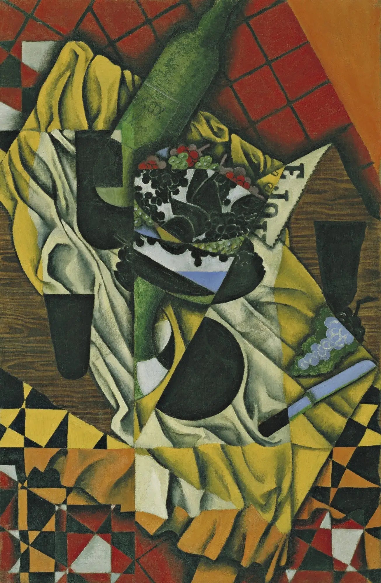 Raisins - Juan Gris image 1 tableau peint à l’huile sur toile