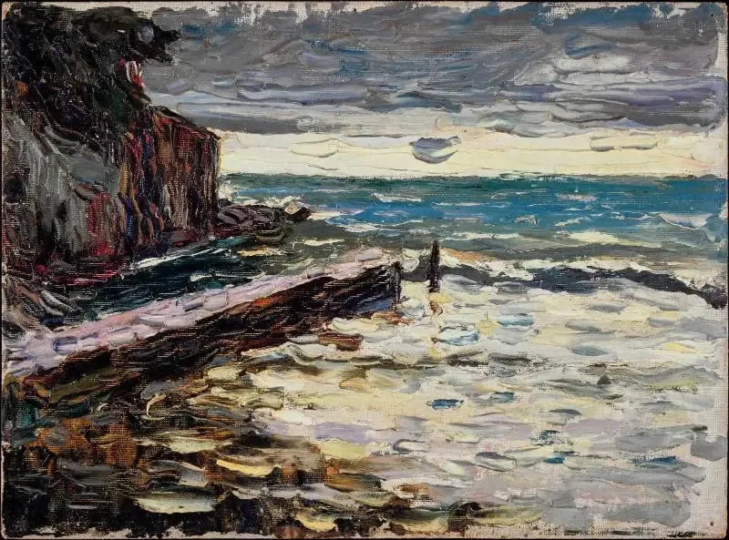 Rapallo, mer orageuse - Vassily Kandinsky
