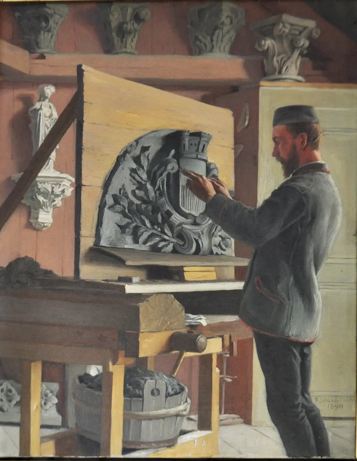 Raphaël Lugeon - Félix Vallotton image 1 reproduction artisanale de tableau