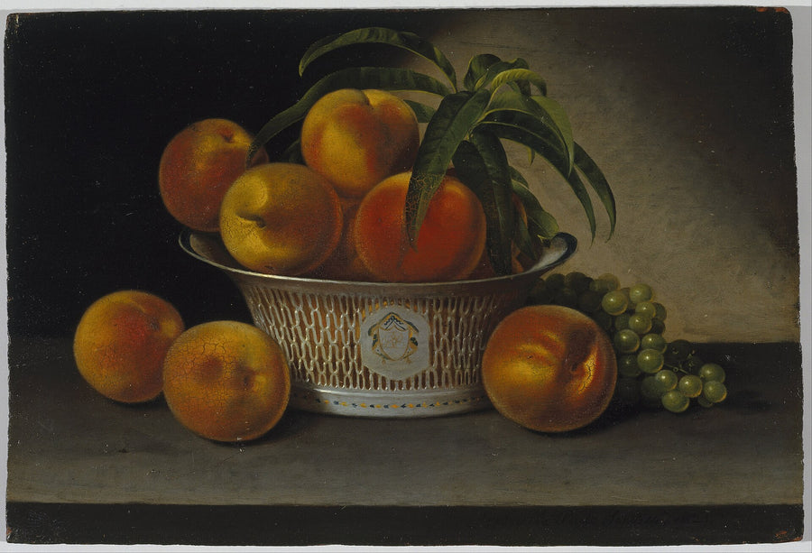 Still Life with Peaches - Raphaelle Peale