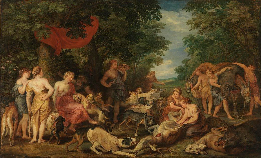 Rast der Diana nach der Jagd - Jan Brueghel l’Ancien