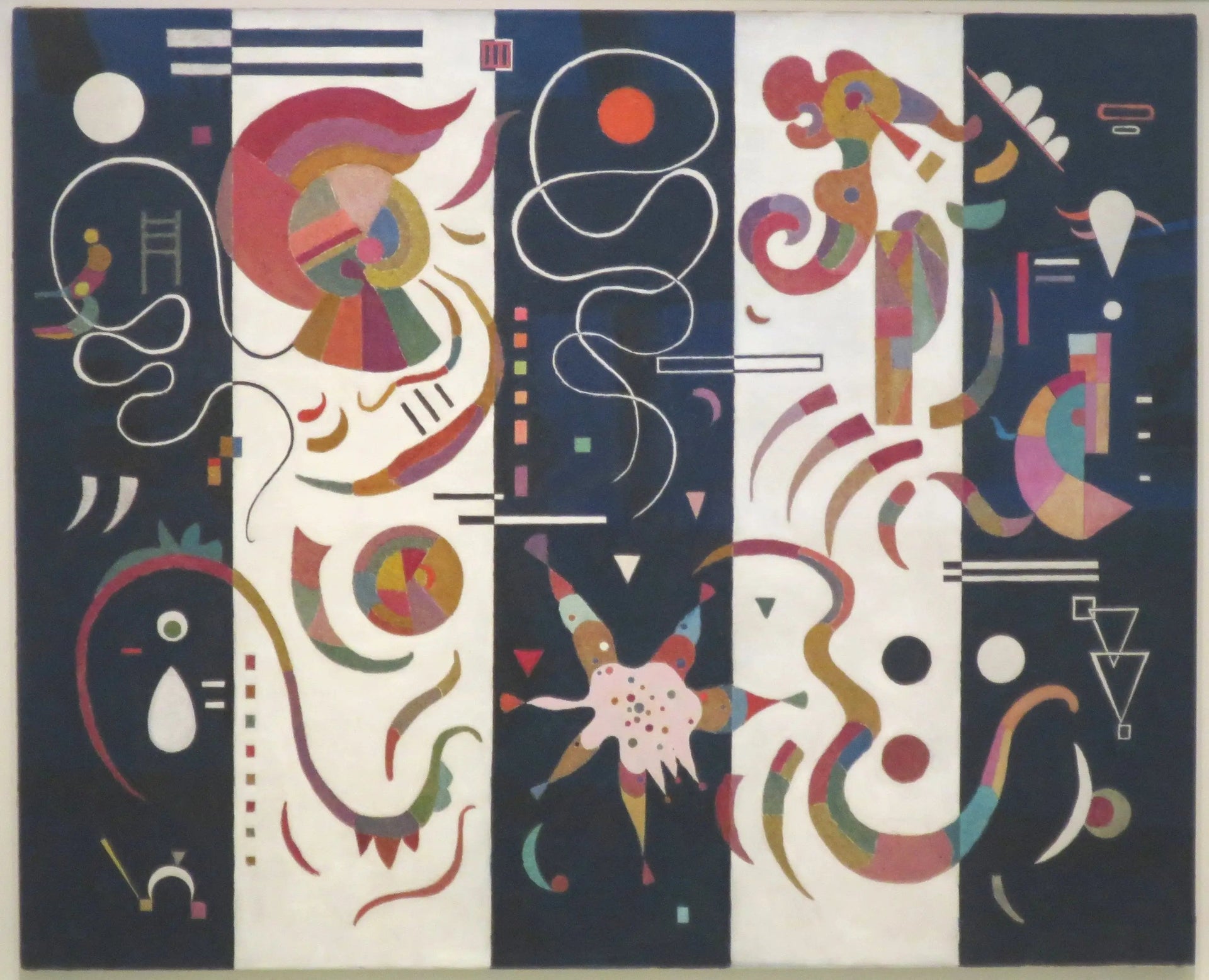 Rayé - Vassily Kandinsky image 1 copie de tableau peinte à la main