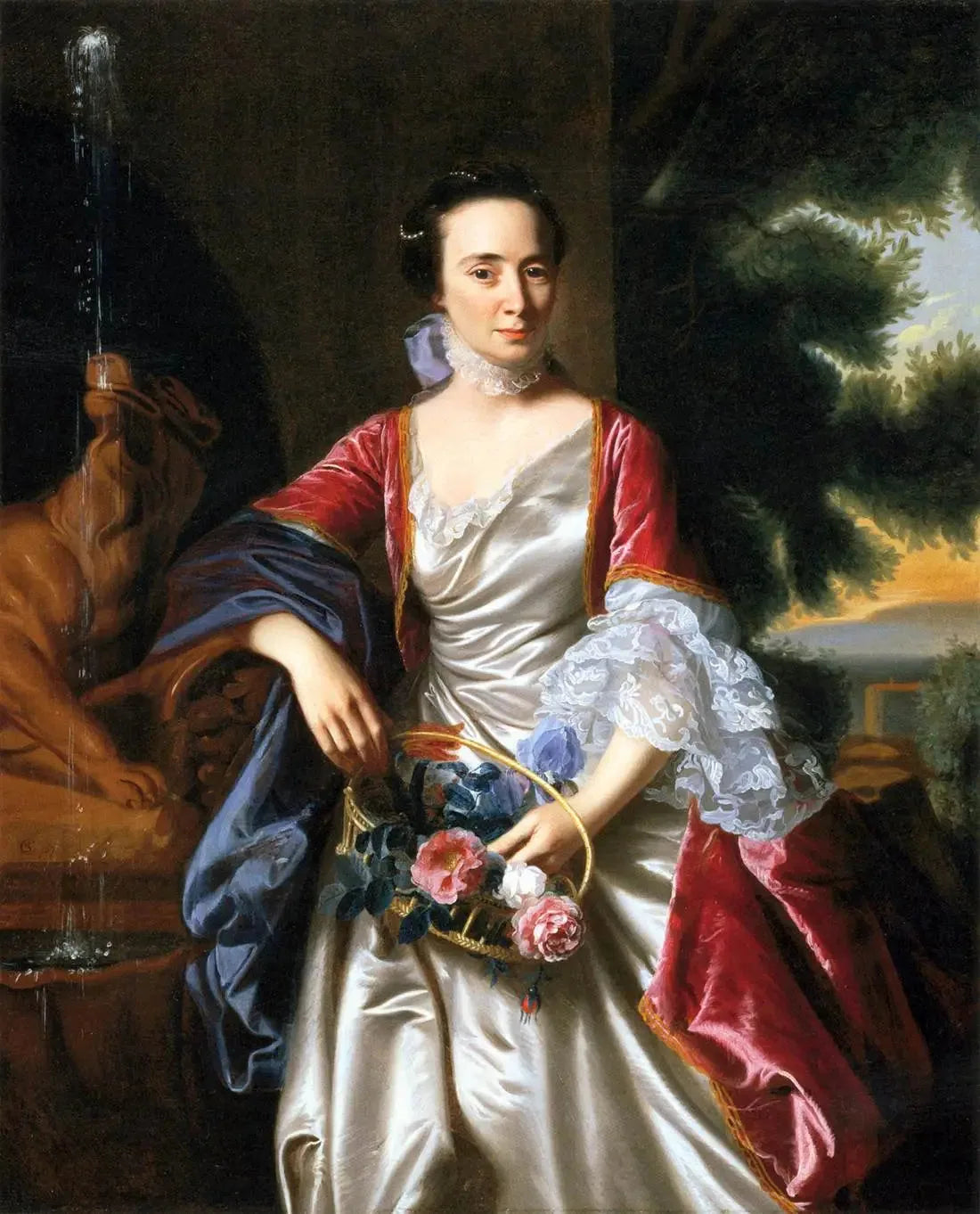 Rebecca Boylston - John Singleton Copley image 1 reproduction artisanale de tableau