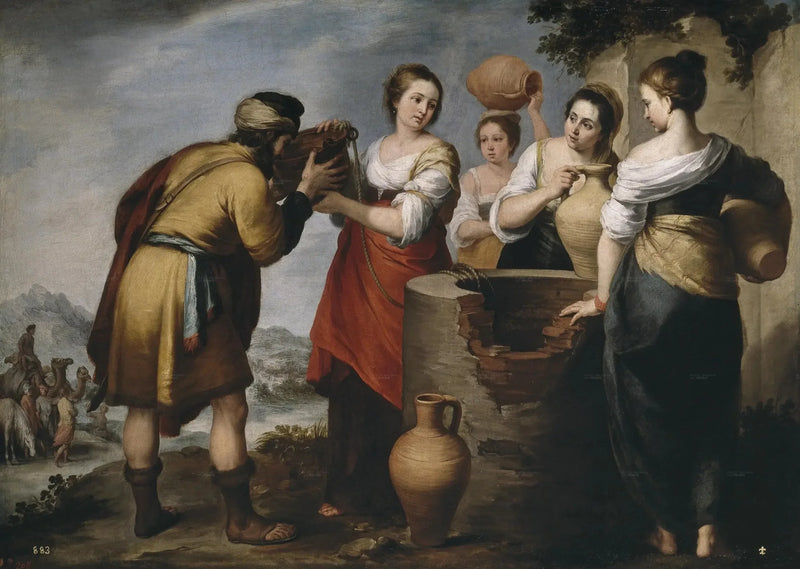 Rebecca et Eliezer - Bartolomé Esteban Murillo