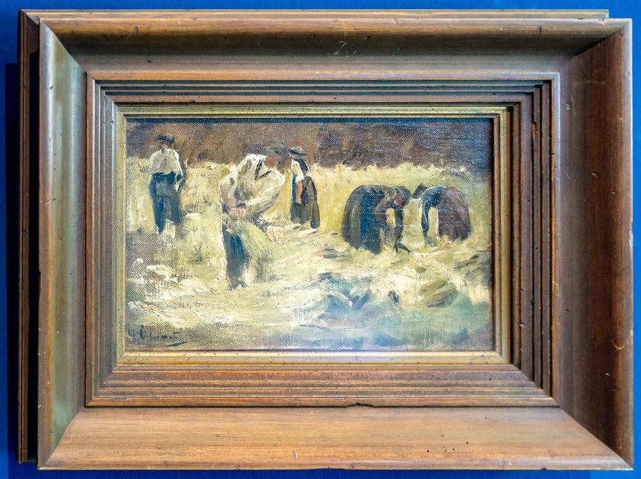 Récolte des céréales - Max Liebermann