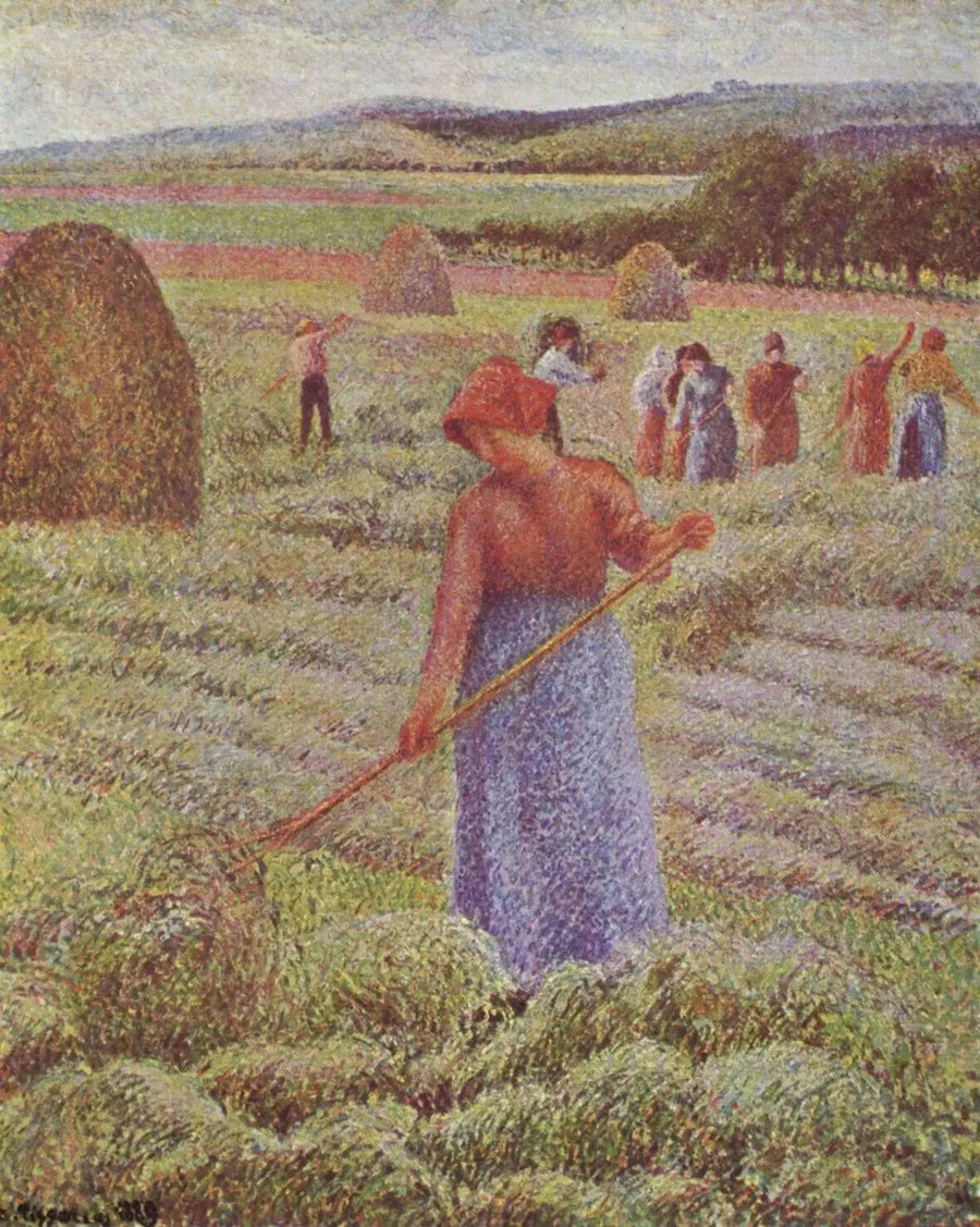 Récolte du foin à Eragny-sur-Epte - Camille Pissarro