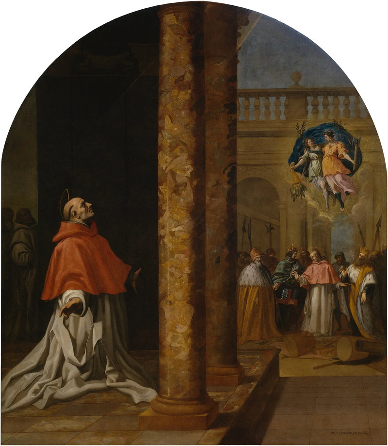 Reconnaissance du Chartreux Saint Cardinal Niccolò Albergati - Vincenzo Carducci