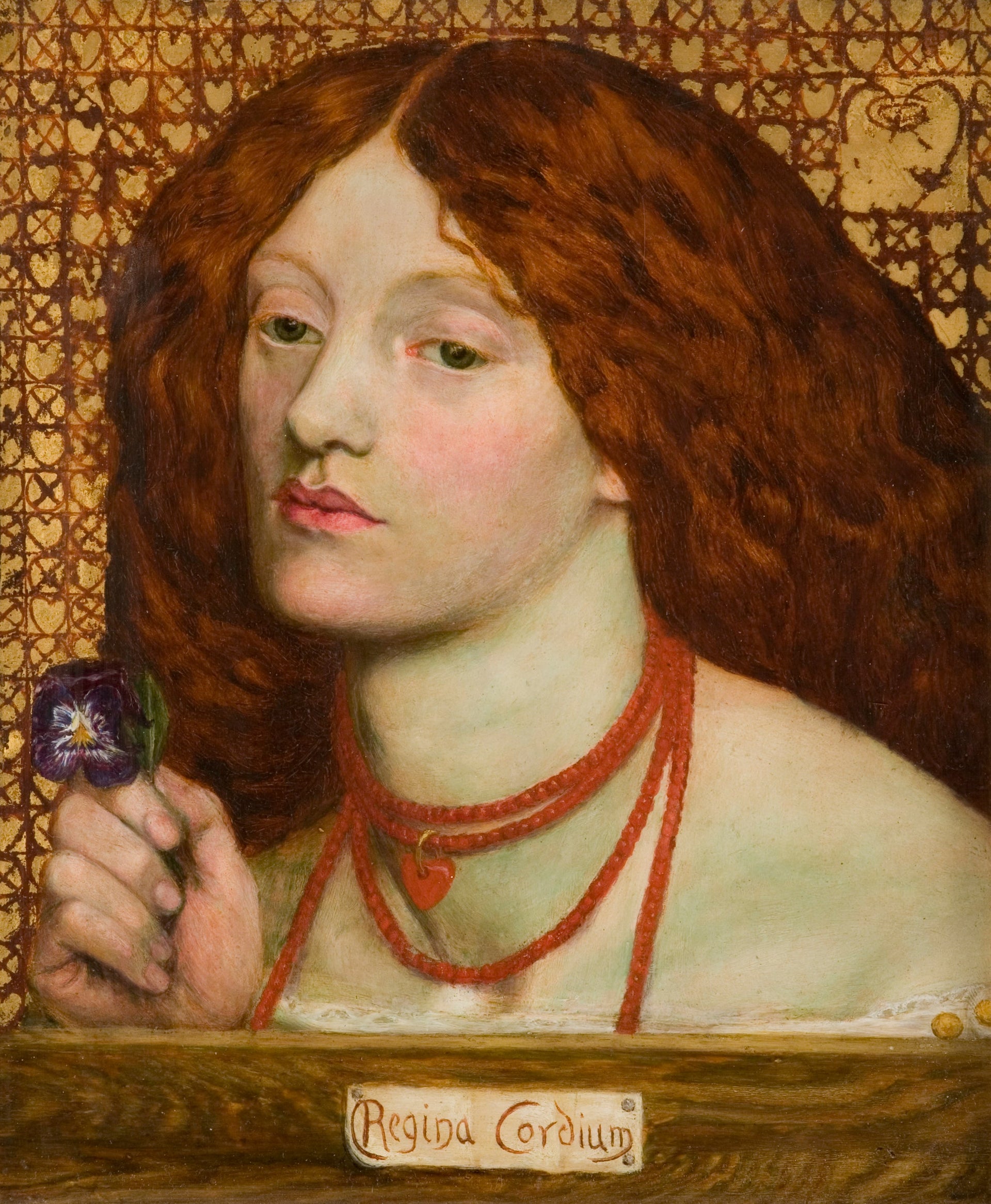 Regina Cordium - Dante Gabriel Rossetti image 1 tableau peint à l’huile sur toile