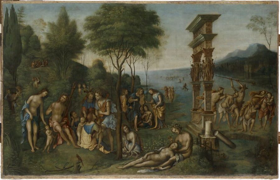 Le Règne de Comus - Lorenzo Costa le Vieux