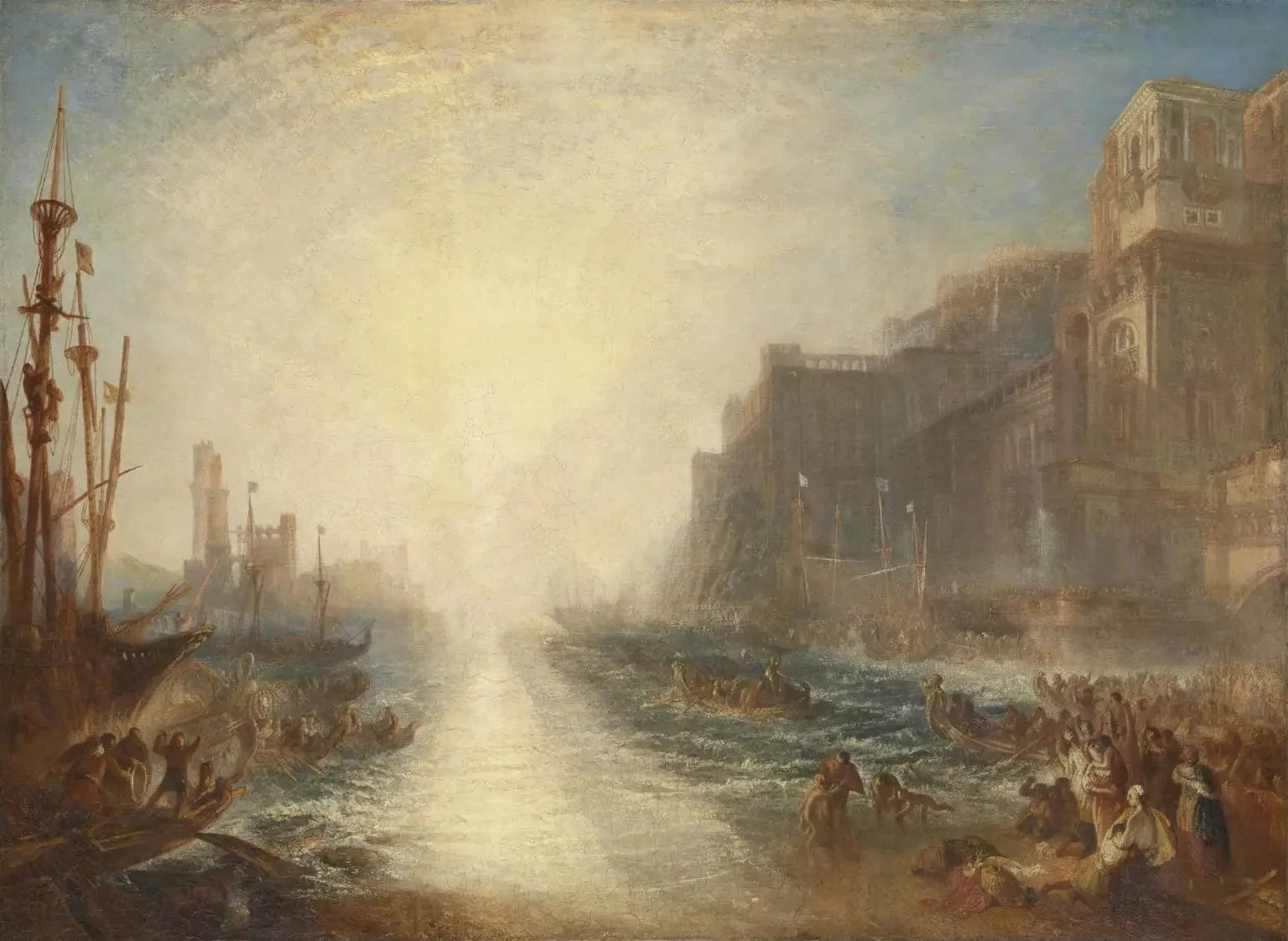 Regulus - J. M. W. Turner image 1 copie peinte à la main à l’huile