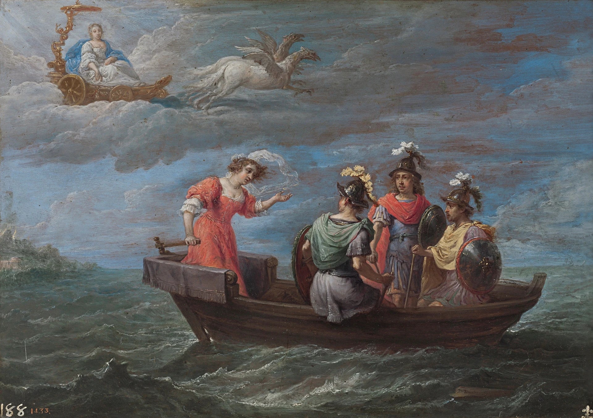 Reinaldo fuit les îles Afortunadas - David Teniers le Jeune