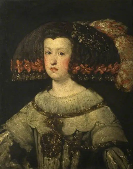 Reine Marianne d'Espagne (1634-1696) - Diego Velázquez image 1 copie de tableau peinte à la main