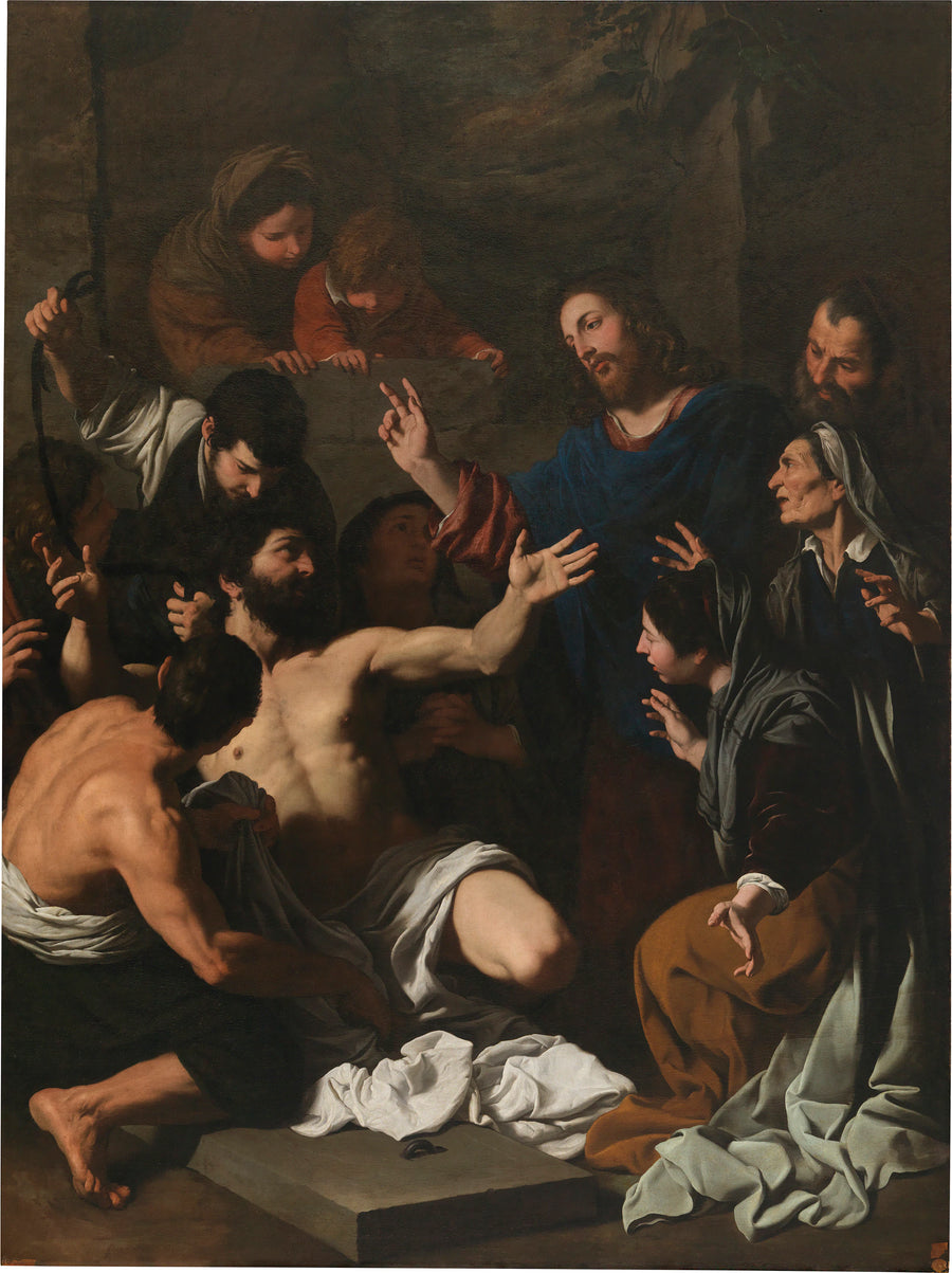 Le Relèvement de Lazare - Pietro Antonio Novelli II