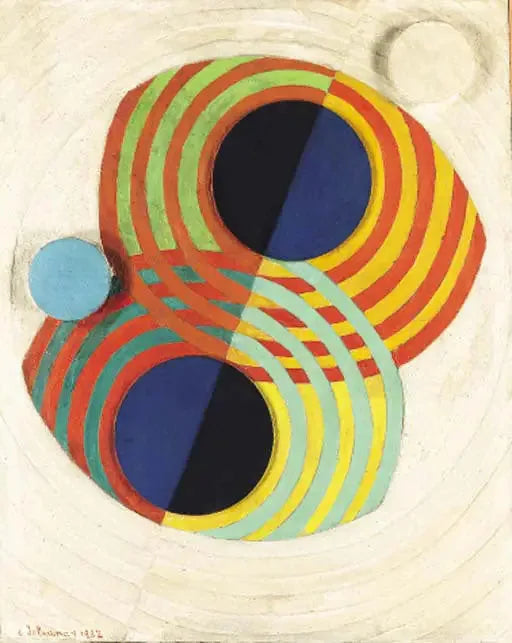 Relief, Rythmes - Robert Delaunay image 1 tableau peint à l’huile sur toile