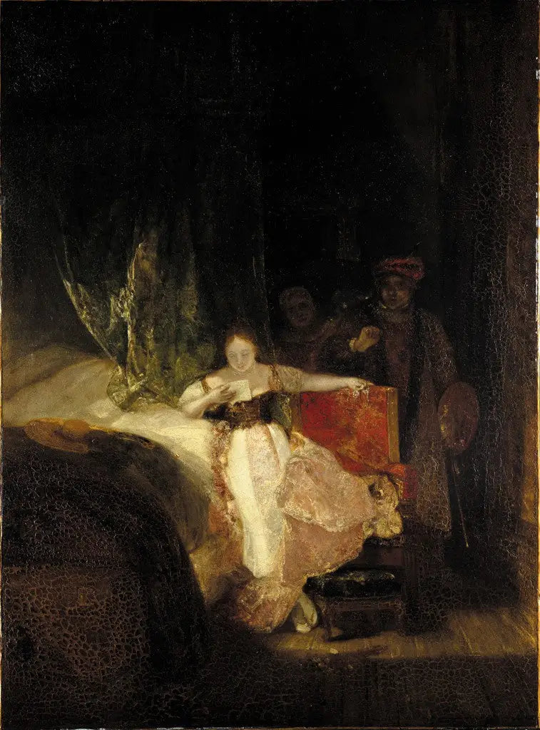 Rembrandt's Daughter - J. M. W. Turner image 1 reproduction réalisée par Alpha Reproduction