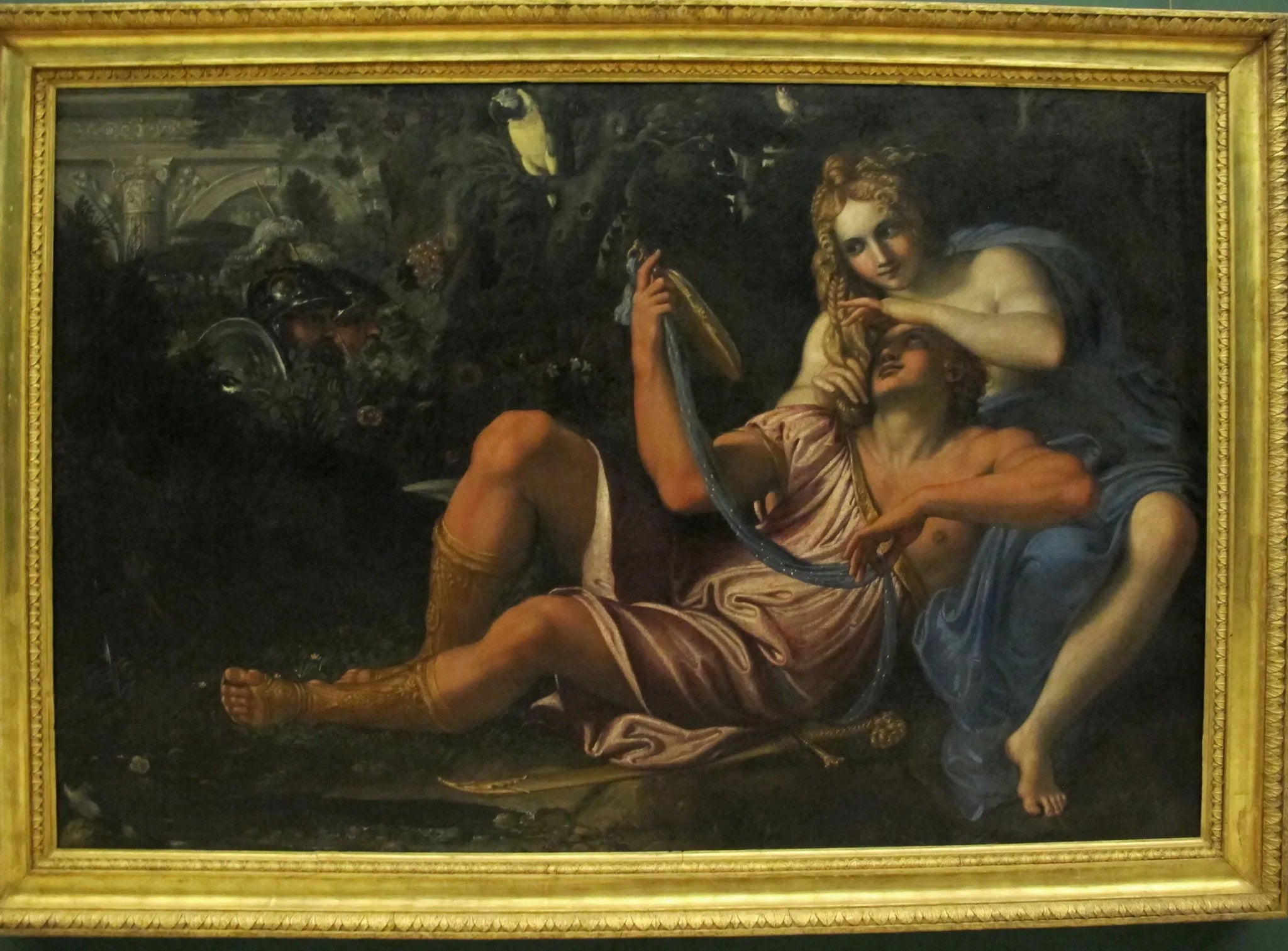 Renaud et Armide - Annibale Carracci image 1 reproduction de peinture à l’huile